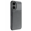 Newface Honor 400 Kılıf Auto Focus Karbon Kapak - Gri