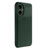 Newface Honor 400 Kılıf Auto Focus Karbon Kapak - Koyu Yeşil