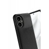Newface Honor 400 Kılıf Auto Focus Karbon Kapak - Siyah