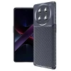 Newface Honor Magic 7 Lite Kılıf Auto Focus Karbon Kapak - Lacivert