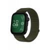 Newface Huawei Fit 4 Braid Kordon - Koyu Yeşil