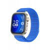 Newface Huawei Fit 4 Braid Kordon - Mavi