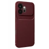 Newface Huawei Honor 600 Auto Focus Karbon Kapak - Bordo