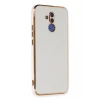 Newface Huawei Mate 20 Lite Kılıf Volet Silikon - Beyaz