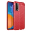 Newface Huawei P Smart 2021 Kılıf Auto Focus Kapak - Kırmızı