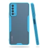Newface Huawei P Smart 2021 Kılıf Platin Silikon - Mavi