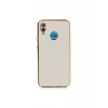 Newface Huawei P20 Lite Kılıf Volet Silikon - Beyaz