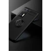 Newface Huawei P40 Kılıf Range Yüzüklü Silikon - Siyah