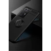 Newface Huawei P40 Pro Kılıf Range Yüzüklü Silikon - Siyah