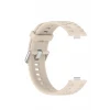 Newface Huawei Watch Fit 3 Klasik Kordon - Krem