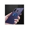 Newface Huawei Y6P Kılıf Range Yüzüklü Silikon - Mavi