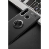 Newface Huawei Y6P Kılıf Range Yüzüklü Silikon - Siyah