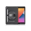 Newface Apple iPad 10.2 (7.nesil) Kılıf Hand Strap Tablet Kılıfı - Siyah