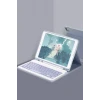 Newface Apple iPad 10.2 (9.nesil) Kılıf KC01 Smart Klavyeli Tablet Kılıfı - Lacivert