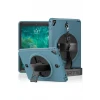 Newface Apple iPad 5 Air 9.7 Kılıf Strap-C Otterbox Tablet Kapak - Mavi