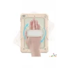 Newface Apple iPad 5 Air 9.7 Kılıf Strap New Tablet Kapak - Pembe