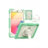 Newface Apple iPad 5 Air 9.7 Kılıf Strap New Tablet Kapak - Yeşil