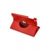 Newface Apple iPad Mini 1 Kılıf 360 Tablet Deri Kılıf - Kırmızı