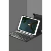 Newface Apple iPad Pro 12.9 (2024) Kılıf KC01 Smart Klavyeli Tablet Kılıfı - Siyah