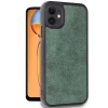 Newface Apple iPhone 11 Kılıf Aras Deri Kapak - Koyu Yeşil