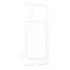 Newface Apple iPhone 11 Kılıf Kart Şeffaf Silikon - Şeffaf