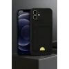 Newface Apple iPhone 11 Kılıf Kelvin Kartvizitli Silikon - Lila
