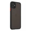 Newface Apple iPhone 11 Kılıf Montreal Silikon Kapak - Siyah