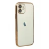 Newface Apple iPhone 11 Kılıf Razer Lensli Silikon - Gold