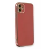 Newface Apple iPhone 11 Kılıf Volet Silikon - Kırmızı