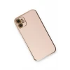 Newface Apple iPhone 11 Kılıf Volet Silikon - Pembe
