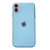 Newface Apple iPhone 11 Neon Fosforlu Kamera Lens - Turuncu