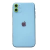 Newface Apple iPhone 11 Neon Fosforlu Kamera Lens - Yeşil