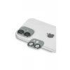 Newface Apple iPhone 11 Pers Alüminyum Kamera Lens - Yeşil