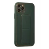Newface Apple iPhone 11 Pro Kılıf Coco Deri Standlı Kapak - Yeşil