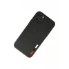 Newface Apple iPhone 11 Pro Kılıf Loop Deri Silikon - Siyah