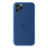 Newface Apple iPhone 11 Pro Kılıf PP Ultra İnce Kapak - Mavi
