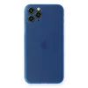 Newface Apple iPhone 11 Pro Kılıf PP Ultra İnce Kapak - Mavi