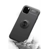 Newface Apple iPhone 11 Pro Kılıf Range Yüzüklü Silikon - Siyah