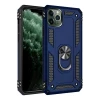 Newface Apple iPhone 11 Pro Kılıf Sofya Yüzüklü Silikon Kapak - Lacivert