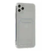 Newface Apple iPhone 11 Pro Max Kılıf Kart Şeffaf Silikon - Şeffaf