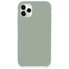 Newface Apple iPhone 11 Pro Max Kılıf Lansman Legant Silikon - Açık Gri