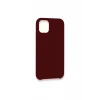 Newface Apple iPhone 11 Pro Max Kılıf Lansman Legant Silikon - Bordo