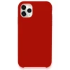 Newface Apple iPhone 11 Pro Max Kılıf Lansman Legant Silikon - Kırmızı