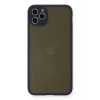 Newface Apple iPhone 11 Pro Max Kılıf Montreal Silikon Kapak - Lacivert