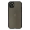 Newface Apple iPhone 11 Pro Max Kılıf Montreal Silikon Kapak - Siyah