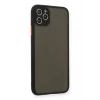 Newface Apple iPhone 11 Pro Max Kılıf Montreal Silikon Kapak - Siyah