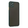 Newface Apple iPhone 11 Pro Max Kılıf Montreal Silikon Kapak - Yeşil
