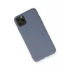 Newface Apple iPhone 11 Pro Max Kılıf Nano içi Kadife Silikon - Gri