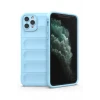 Newface Apple iPhone 11 Pro Max Kılıf Optimum Silikon - Sky Blue