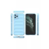 Newface Apple iPhone 11 Pro Max Kılıf Optimum Silikon - Sky Blue